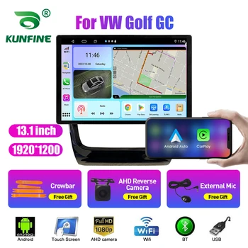 13.1 colių Automobilio Radijo VW Golf GC Car DVD GPS Navigacijos Stereo Carplay 2 Din Centrinio Multimedia 