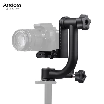 Andoer Kamera, Panoraminis Gimbal Trikojo Kamuolį Galva Naudoti Greito Atleidimo Plokštė Arca-Swiss Standartas 
