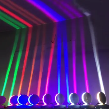 Atsparus vandeniui RGB LED Siena Lemputė Su Nuotolinio Lauko Palangės, Šviesos, Viešbučio Restoraną Eilėje Narraw Šviesos Siena Plovimo Akiratyje