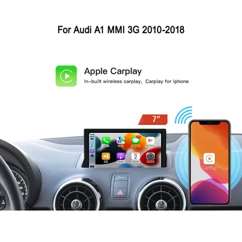 Automobilio Multimedijos Audi A1 2010-2018 m MMI 3G, Android 11.0 128GB automobilių GPS navigacija radijo stereo headunit atnaujinti 