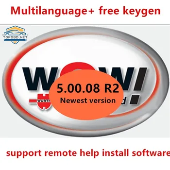 Karšto parduoti WOW Wurth V 5.00.8 R2 Multi-language Su Nemokama Keygen Už Vd Tcs Pro Delphis DS150E Multidiag Automobiliai ir Sunkvežimiai