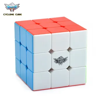 Magico Cubo Ciklonas Berniukų 3x3 Greitis Kubo Stickerless Magiškasis Kubas 3x3x3 Galvosūkiai, Žaislai, 56mm Mágico 3*3*3 큐브 кубики